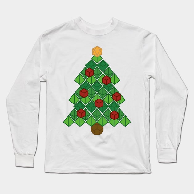 Critmas Tree Long Sleeve T-Shirt by Blizardstar